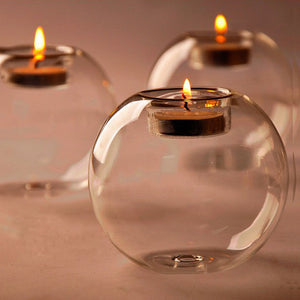 Crystal Glass Candle