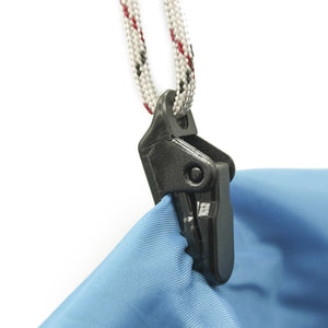 Tent crocodile clip